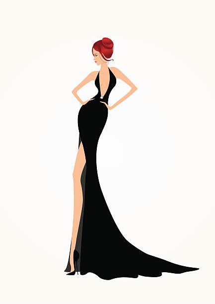black dress silhouette clip art at getdrawings free download