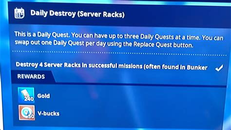 Daily Quest Guide Destroy 4 Server Racks In Successful Missions Daily