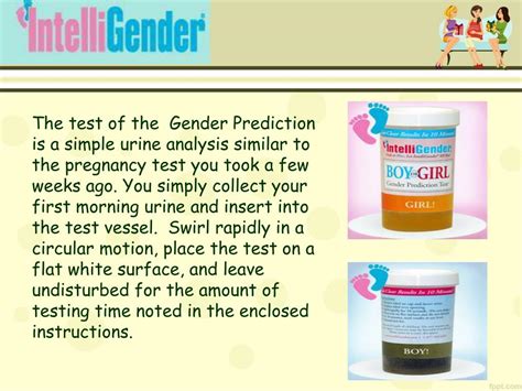 Ppt A Simple Baby Gender Prediction Test You Can Take At Home