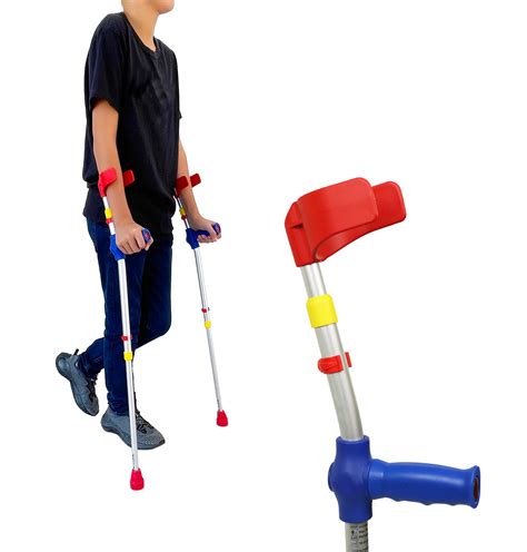 Buy Pepe Crutches For Kids X2 Units Adjustable Crutches For