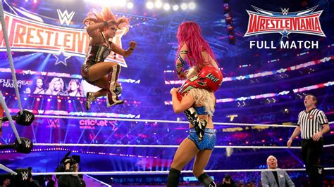 WWE Women S Title Triple Threat Match WrestleMania 32 Full Match