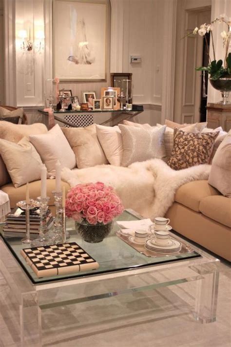Enhance Your Living Room With 30 Elegant Feminine Decor Talkdecor