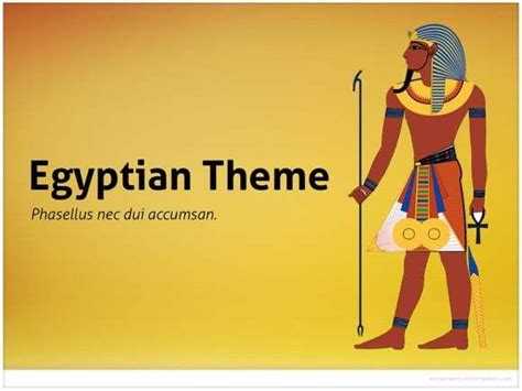Egyptian Theme Powerpoint Free Keynote Template Keynote Template Egyptian