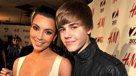 Justin Bieber Inadvertently Models Kim Kardashians Skims In Billboard