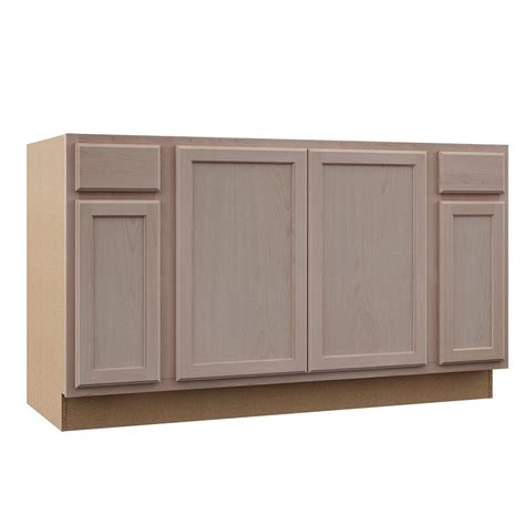 We spoke to someone at home depot and two people who've gone through the process to find out everything you need to know about buying kitchen cabinets credit: Hampton Bay Hampton Assembled 60x34.5x24 in. Sink Base ...