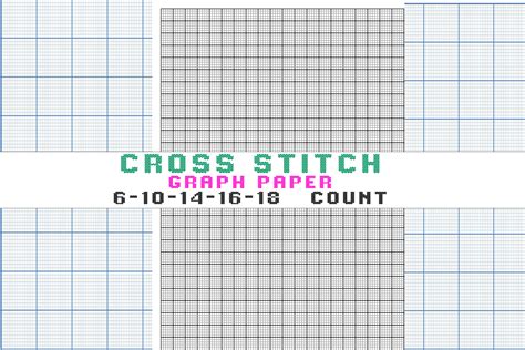 Cross Stitch Graph Paper Grafik Von Fajali Master · Creative Fabrica