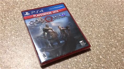 God Of War Playstation Hits Ps4 Ambient Unboxing Youtube