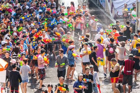 Songkran 2022 The Worlds Wildest Water Fight With Map And Images