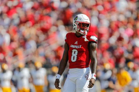 Lamar Jackson Has Amazing Reaction To Louisville Jersey Honor The