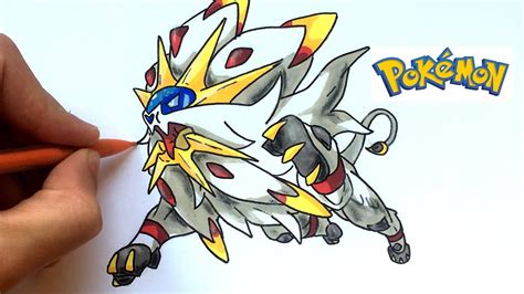 Voir plus d'idées sur le thème dessin pokemon, pokémon, dessin. DESSIN SOLGALEO (Pokémon) - YouTube