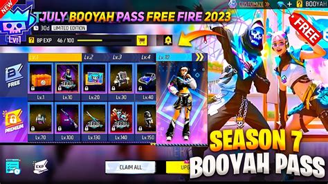 July Booyah Pass Free Fire Season Booyah Pass Free Fire Next