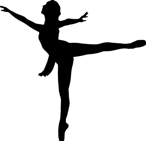 Clipart Ballet Dancer Silhouette