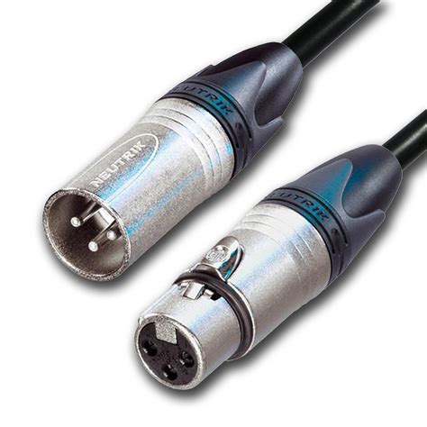 Dmx 3 Pin Xlr To Xlr Van Damme Lead Stage Lighting Control Cable Neutrik Ebay