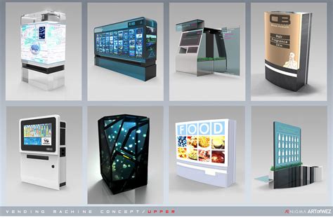 Aenigma Vending Machine Concept Art 2 Upper By W E Z On Deviantart
