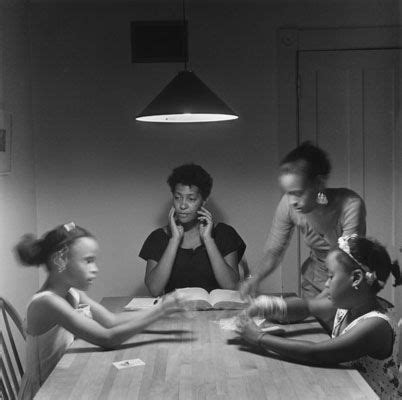 The intimate and often political content of this narrative series finds common ground around the kitchen table, transcending the separation of domestic and civic space. Carrie Mae Weems, Image from the Kitchen Table series | kitties, pretties and darling things ...