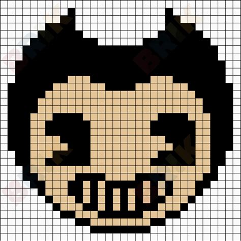Pixel Art Bendy Download Gratuito Del Modello