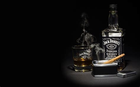 Jack Daniels Wishky And Cigrete Wallpapers Wallpaper Cave