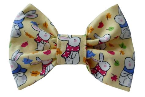 Spring Bunny Easter Bow Tie