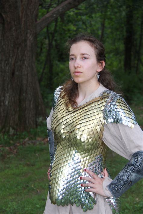 Spring Special Womens Scale Mail Armor Etsy
