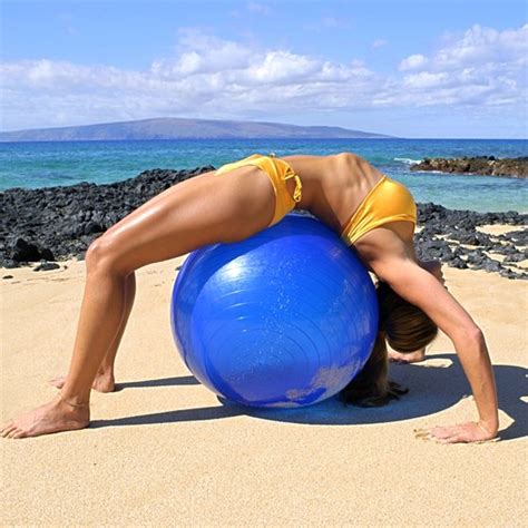 The Benefits Of Stretching Back On An Exercise Ball Healthy Living