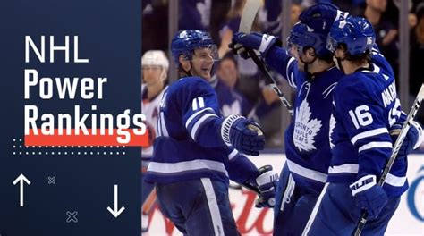 Nhl Power Rankings Capitals On Top Maple Leafs Lightning Rise