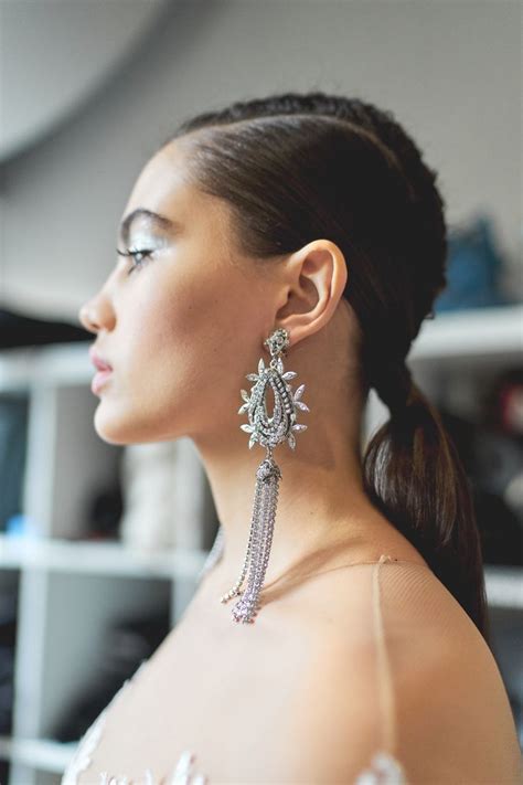 Liza Maria Elena Headpieces Accessories Headpiece Accessories Swarovski Earrings