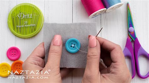 How To Sew By Hand For Beginners Learn Basic Sewing Skills Youtube