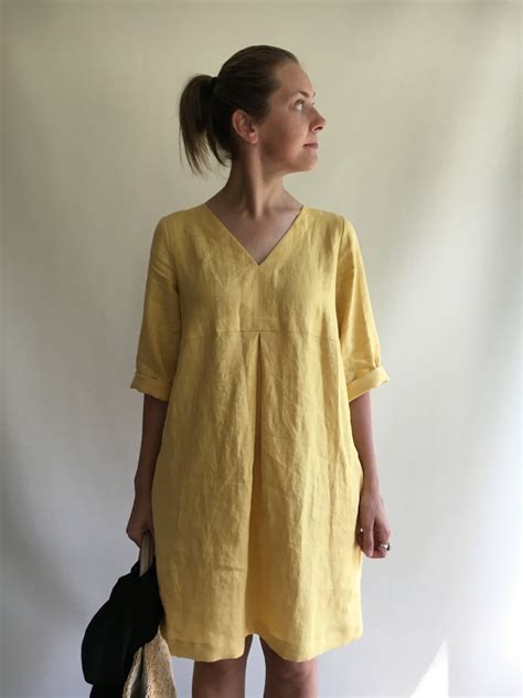 Linen Tunic Plus Size Tunic Linen Dress For Women Linen Etsy