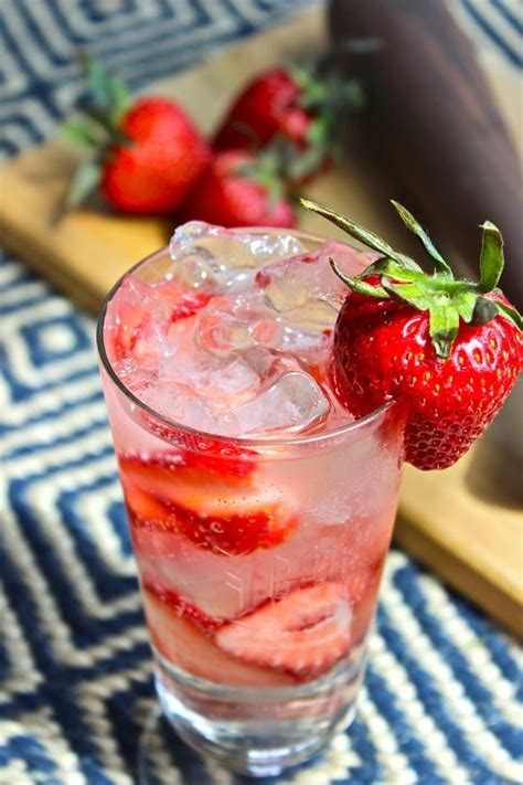 Strawberry Gin Smash Recipe Eat Your Books