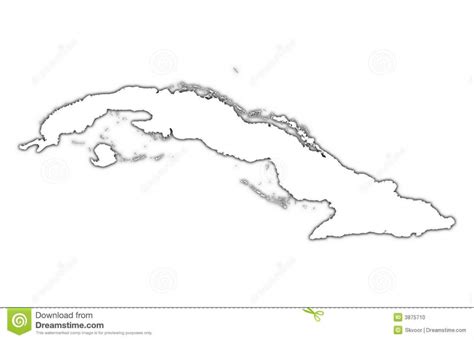 Printable Outline Map Of Cuba Printable Maps