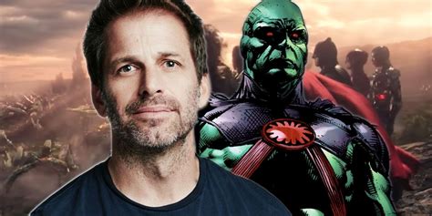 Zack Snyder Reveals First Look At Martian Manhunter Design In Justice League Movie Trailers Blaze