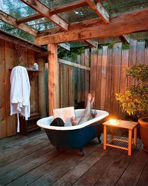 61 Best Rustic Outdoor Bathshower Ideas Images On Pinterest Outdoor