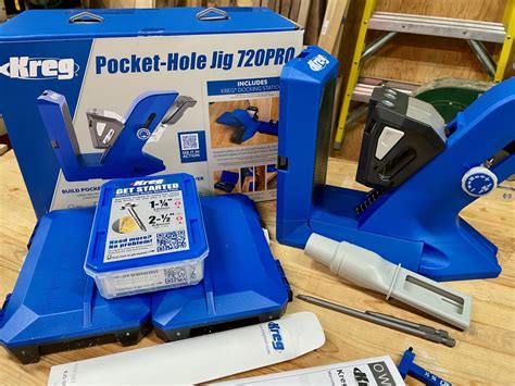 Kreg 720 Pro Pocket Hole Jig Unboxing Mason Woodshop