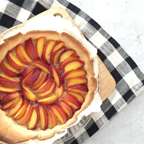 Recette La tarte délicieuse aux nectarines