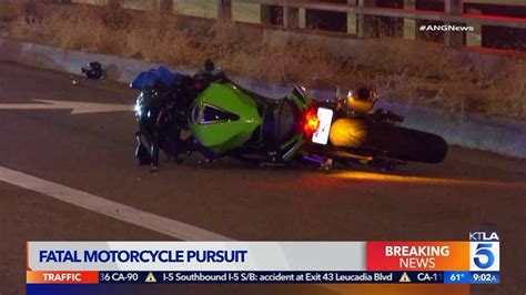 Pedestrian Fatally Struck By Motorcyclist During Pursuit Chp Says Youtube