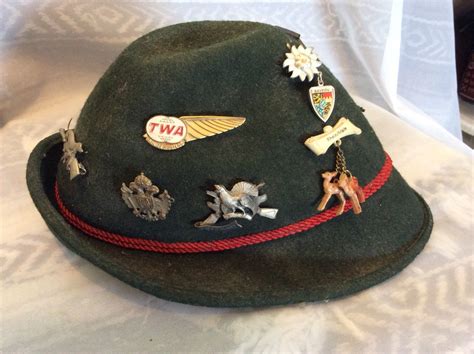 German Alpine Hat Pins History And Collecting A German Girl In America