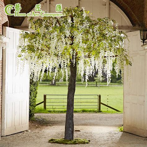 Large Outdoor Artificial Pink Wisteria Tree Indoor Fake