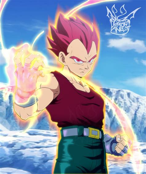 Dragon Ball Super Gt Super Saiyan God Vegeta By Everlastingdarkness5 On Deviantart Super