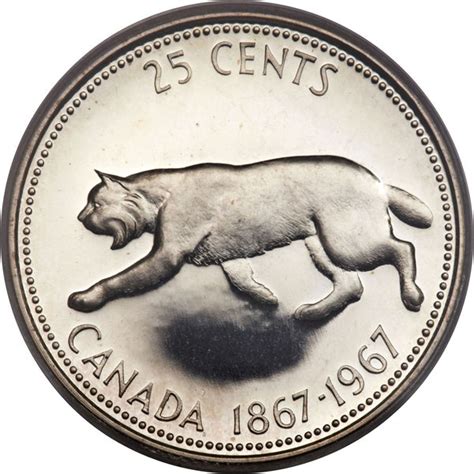 Canada 1967 25 Cents Coinfactswiki