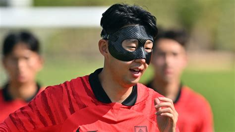 Why Is South Koreas Heung Min Son Wearing A Mask At The World Cup