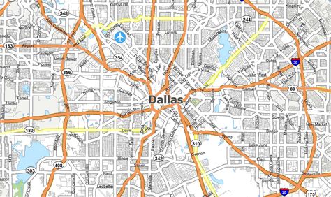 Map Of Dallas Area Suburbs Clemmy Cassandry