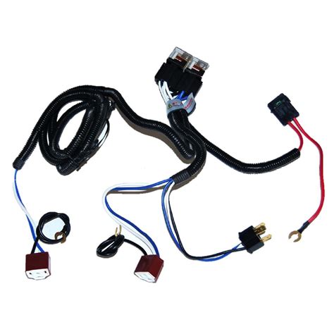 Dual High Low Beam Headlight Relay Wiring Harness H49003 With High