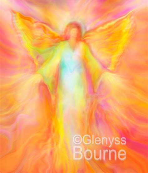 ARCHANGEL METATRON Signed Giclee Print By Glenyss Bourne Etsy