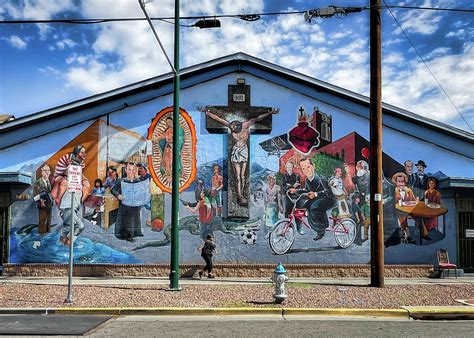 Sacred Heart Mural Photograph By Bill Chizek Fine Art America