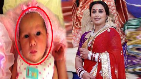 Rani Mukherjee Daughter Adiras First Pics Youtube