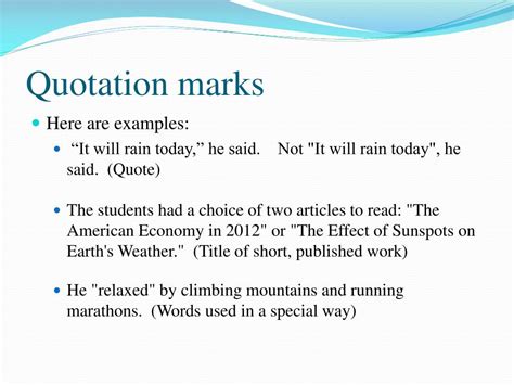 Ppt Quotation Marks Powerpoint Presentation Free Download Id4911818