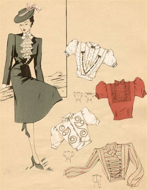 Pin By Ella Henson On 1940s Skirts And Blouses 1940s Fashion Fashion