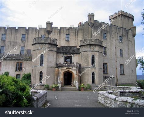 Dunvegan Castle Famous Home Of The Clan Macleod On The Isle Of Skye