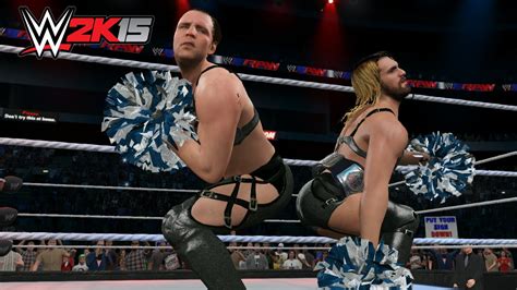 Wwe 2k15 Pc Mod Dean Ambrose And Seth Rollins As The Funkadactyls Youtube