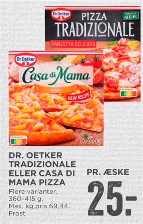Casa Di Mama Pizza Tilbud Hos Meny